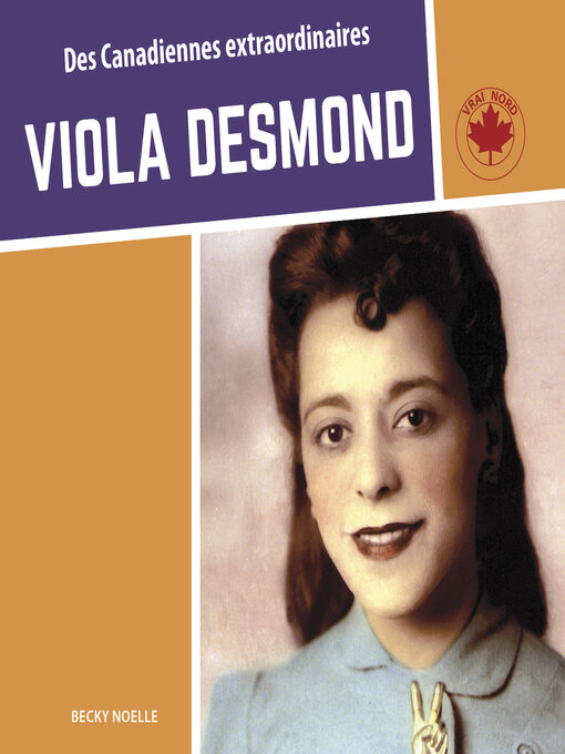 Title details for Viola Desmond by Becky Noelle - Available